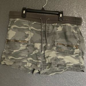Green Camo Shorts